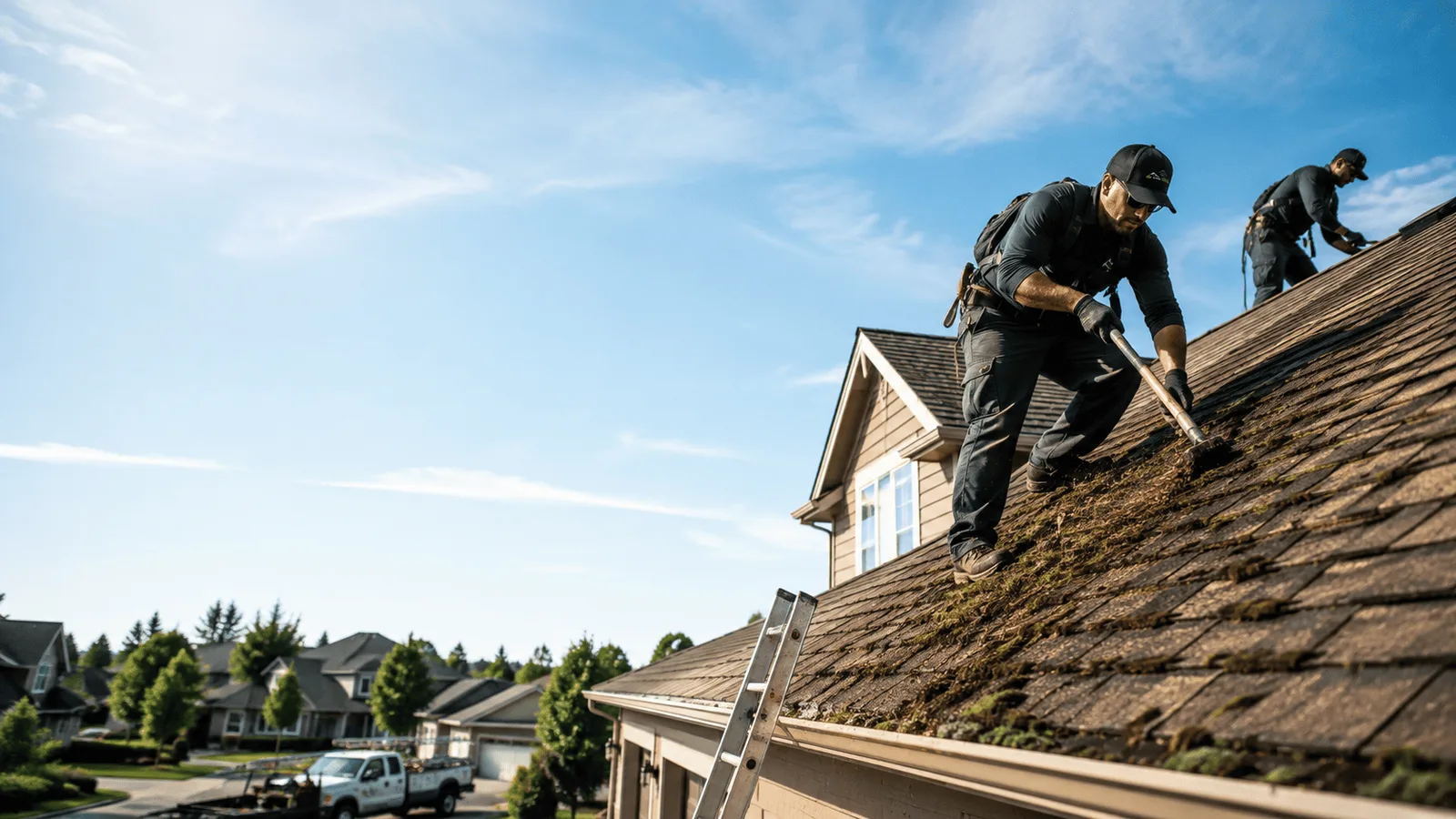 Roof Moss Removal in Lower Salem, OH near me